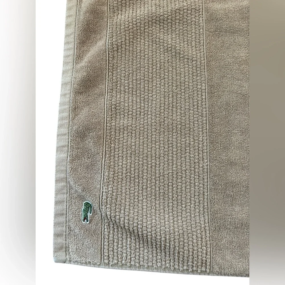 Lacoste Heritage 100% Supima Cotton Bath Towel 30